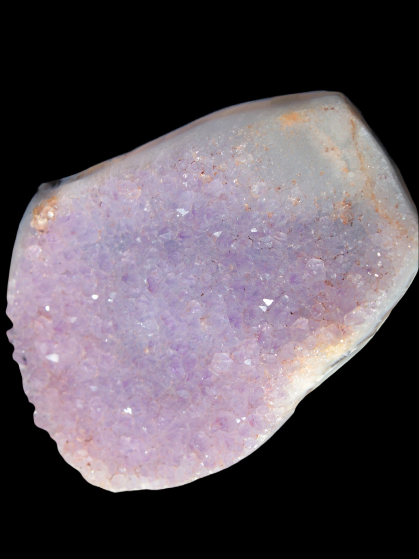 Amethyst Agate slice 355g - Rocks and Things Store