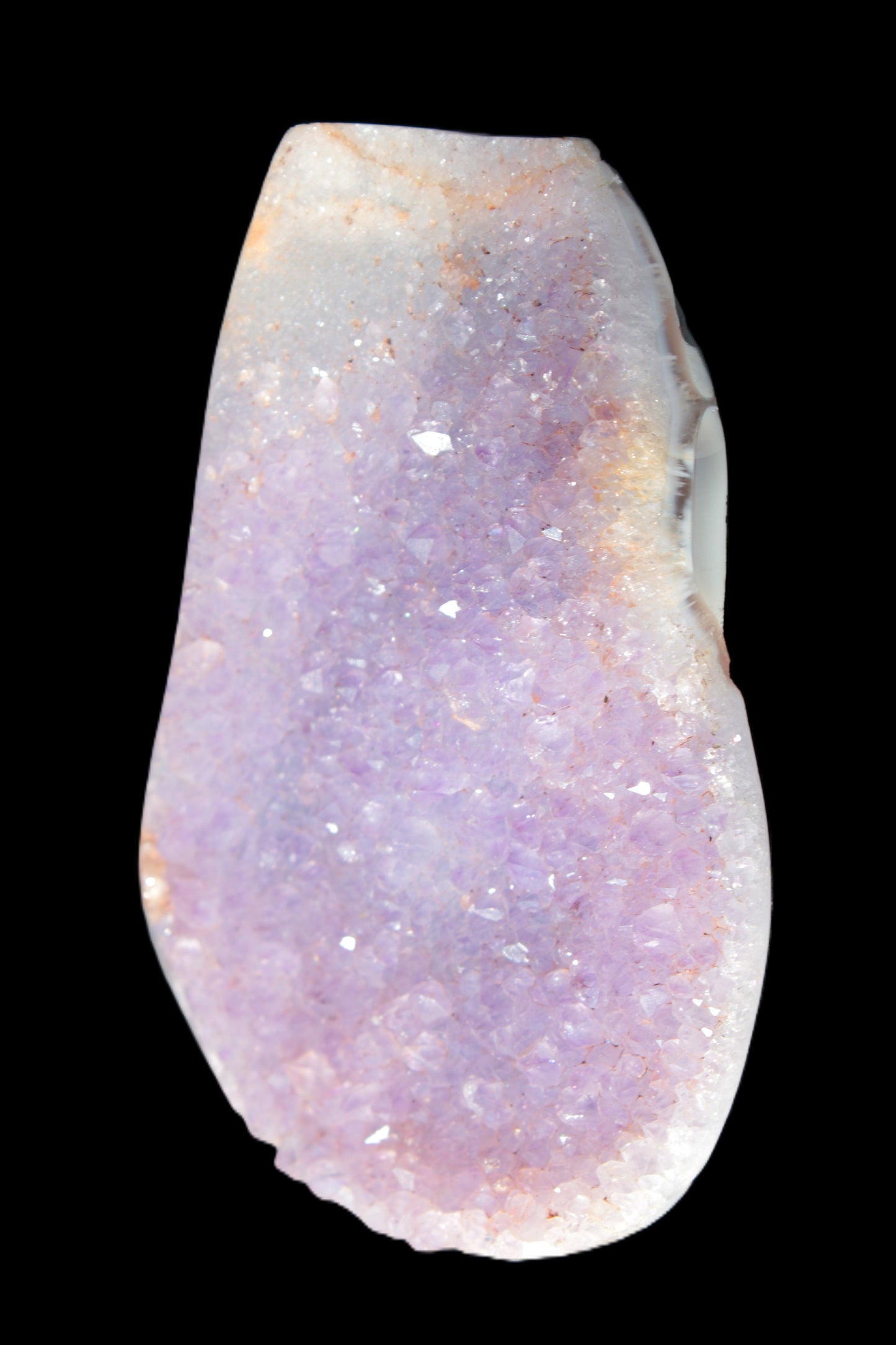 Amethyst Agate slice 355g - Rocks and Things Store
