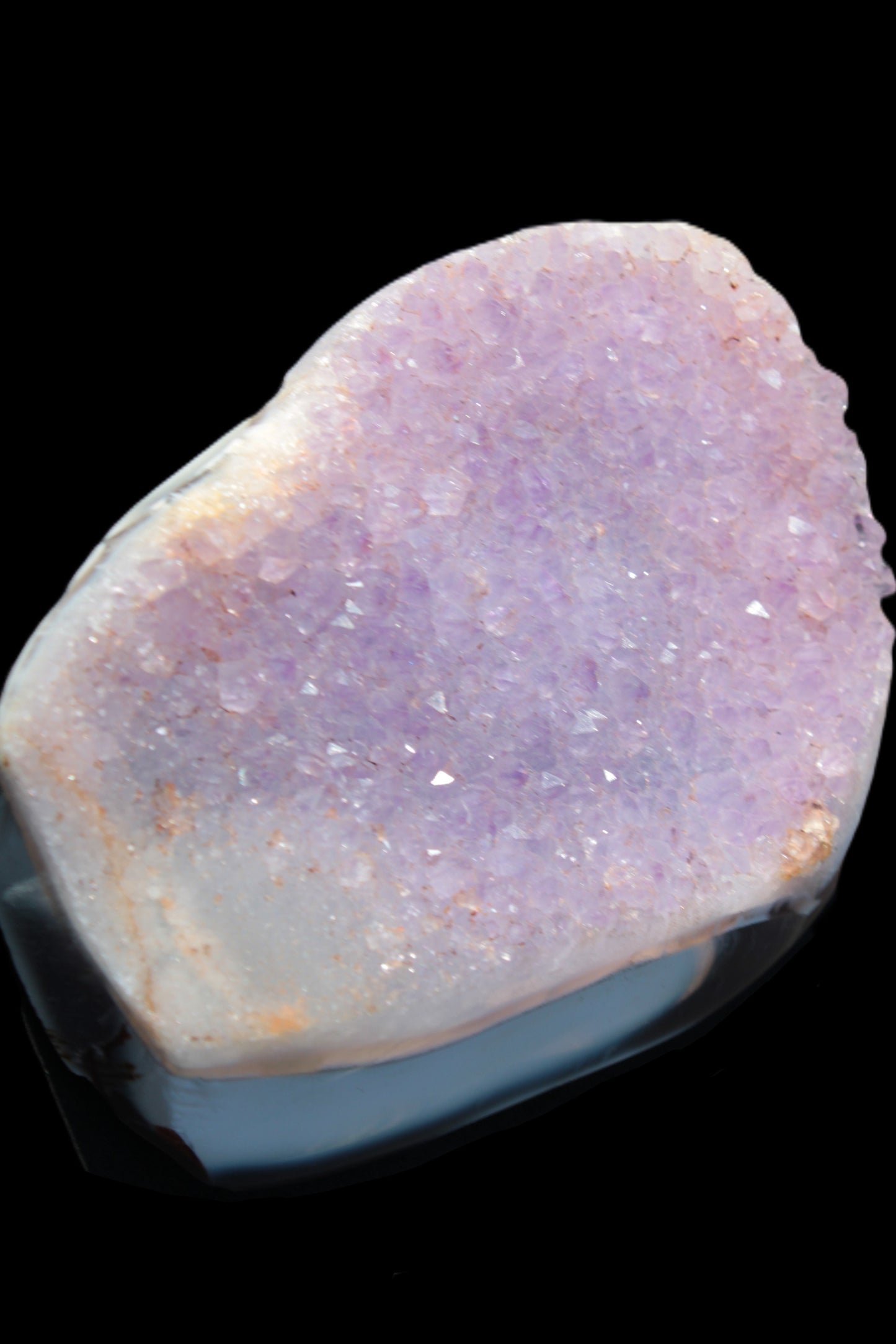 Amethyst Agate slice 355g - Rocks and Things Store