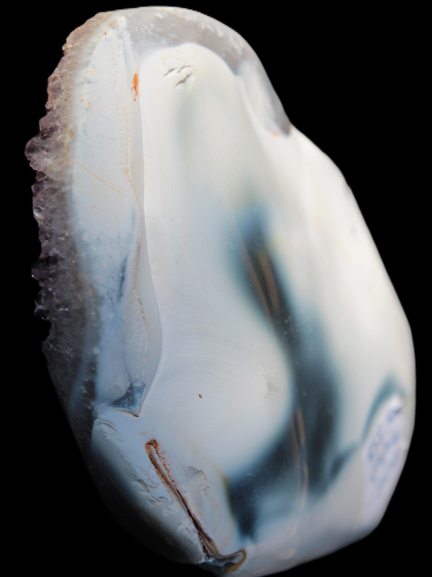 Amethyst Agate slice 355g - Rocks and Things Store