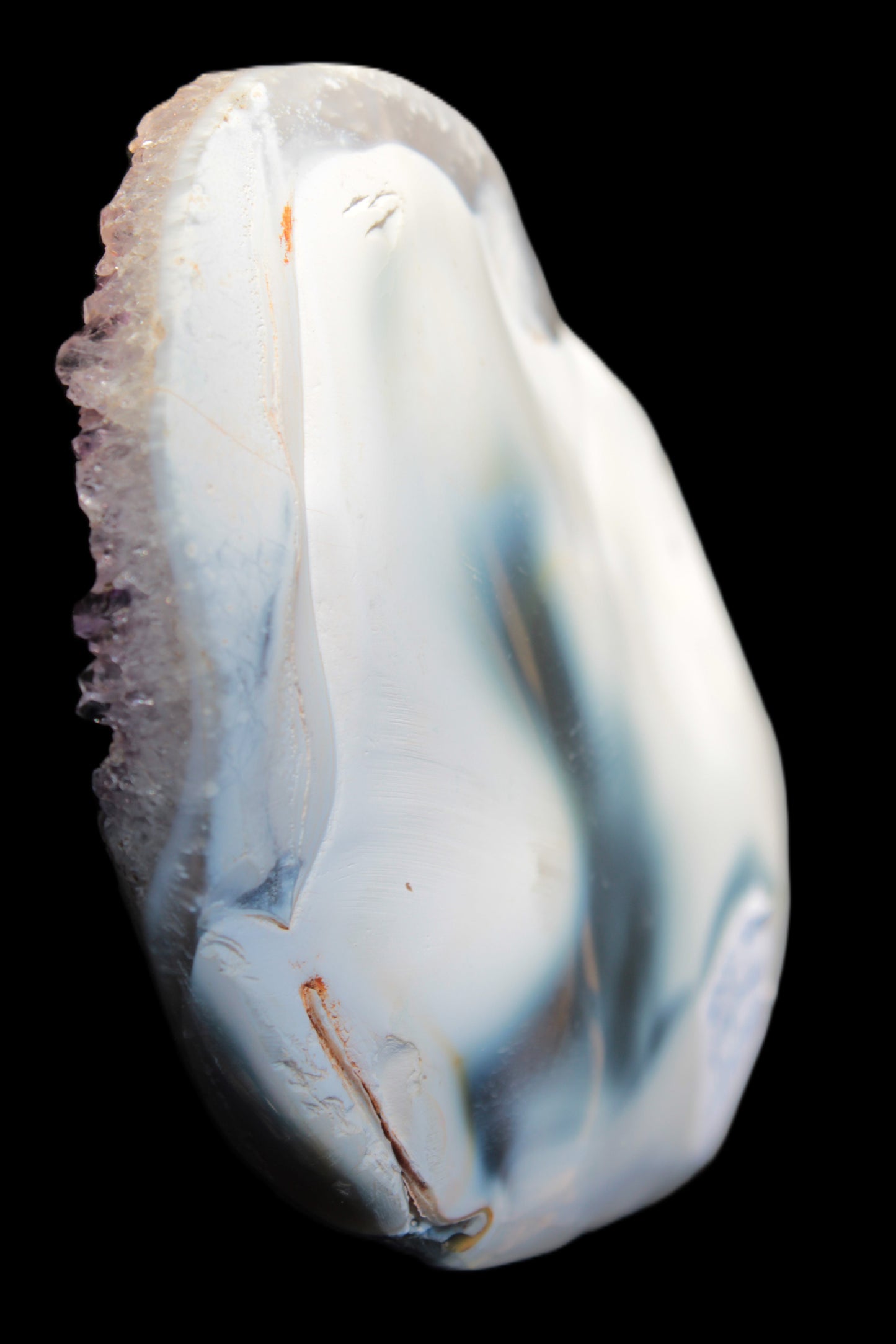 Amethyst Agate slice 355g - Rocks and Things Store