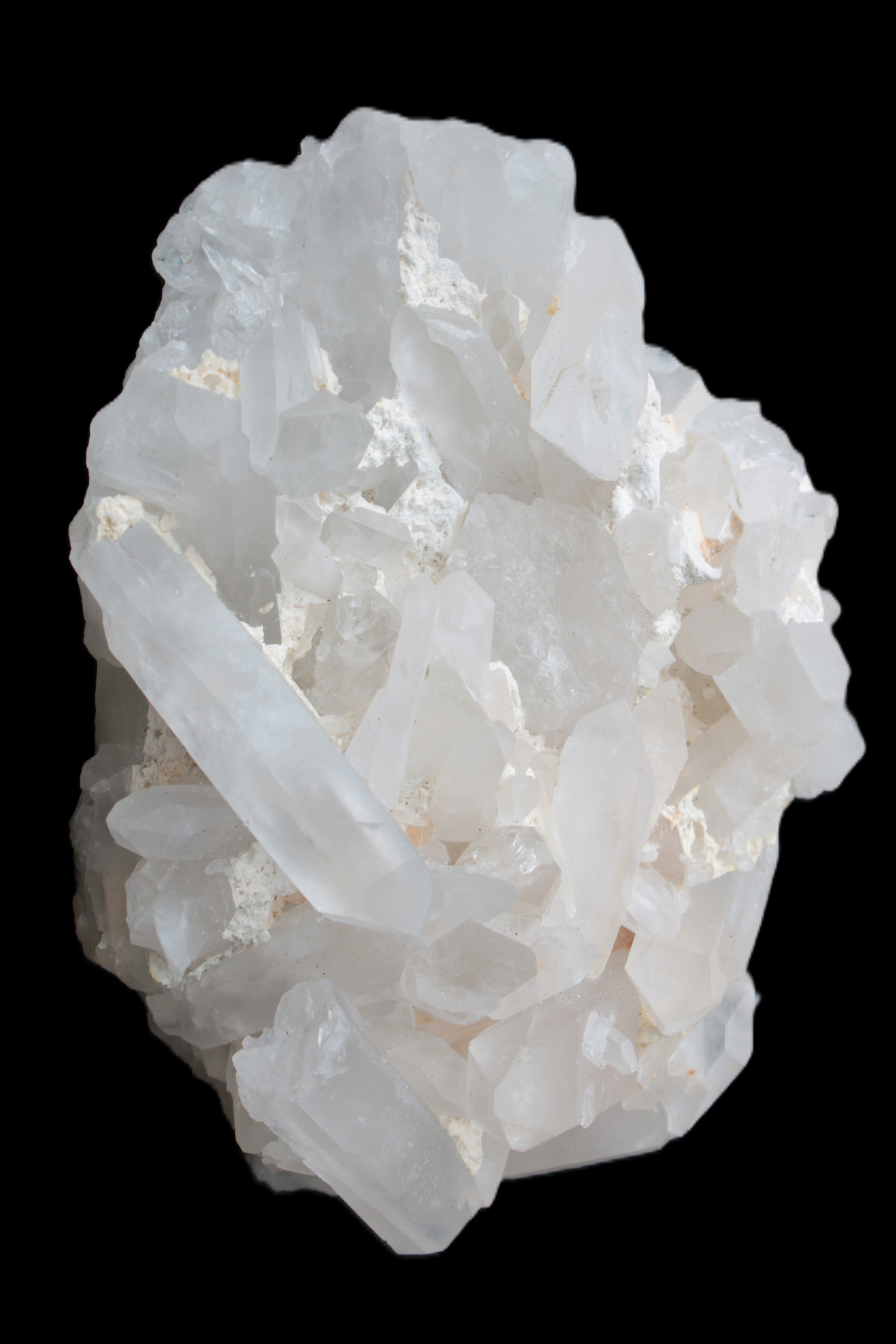Clear Quartz cluster 100mm 242g in sunlight