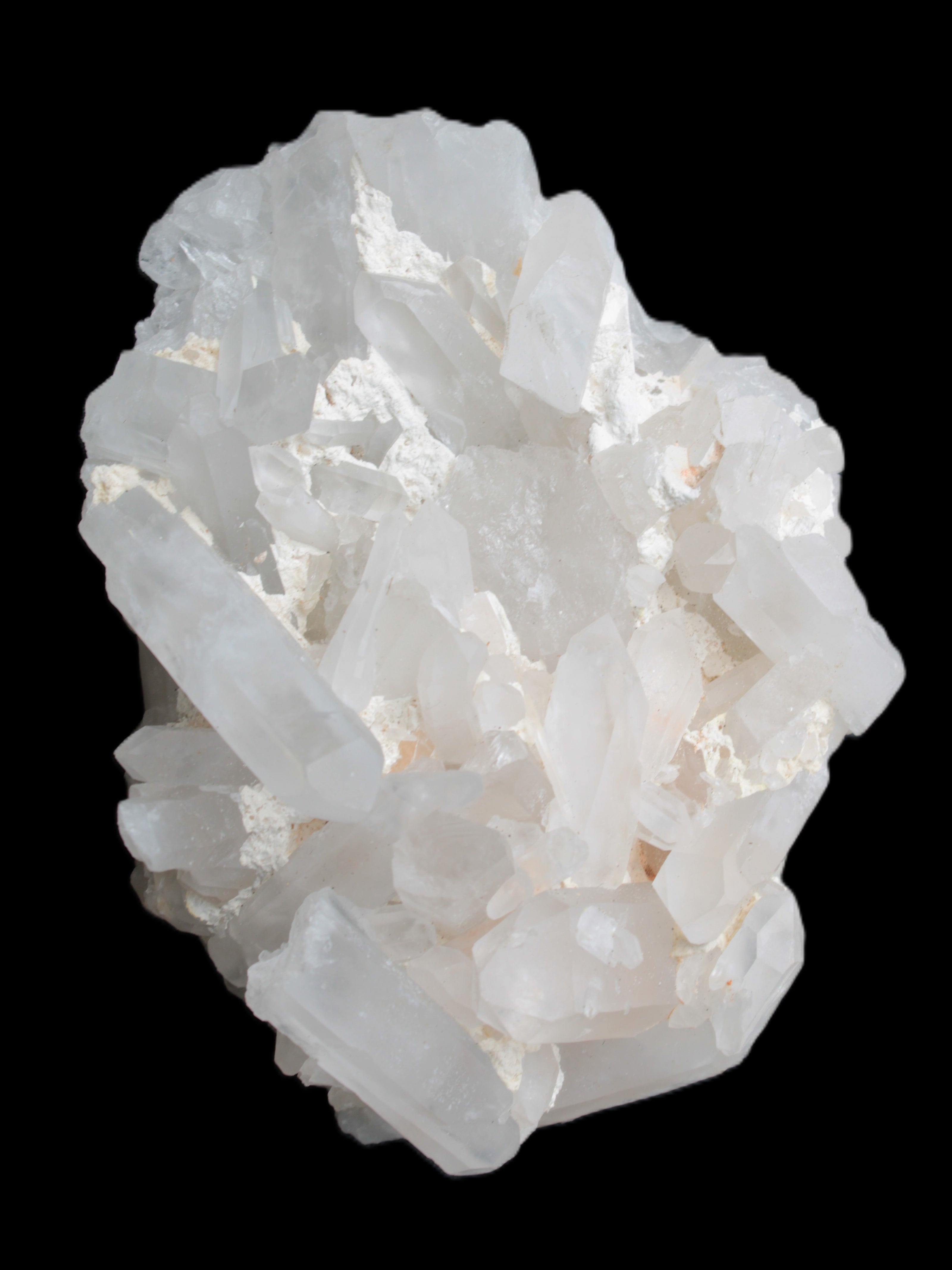Clear Quartz cluster 100mm 242g in sunlight