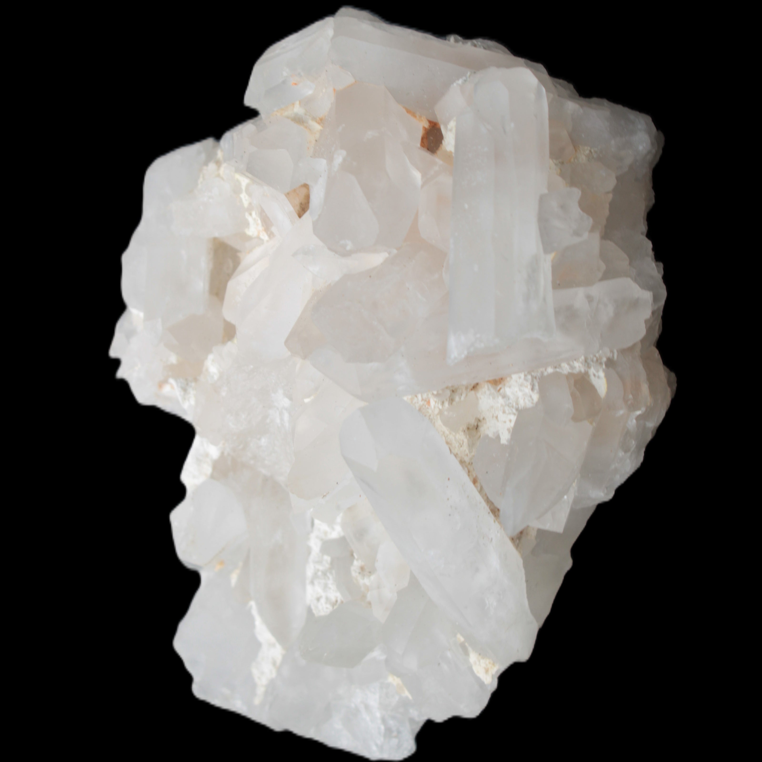 Clear Quartz cluster 100mm 242g in sunlight