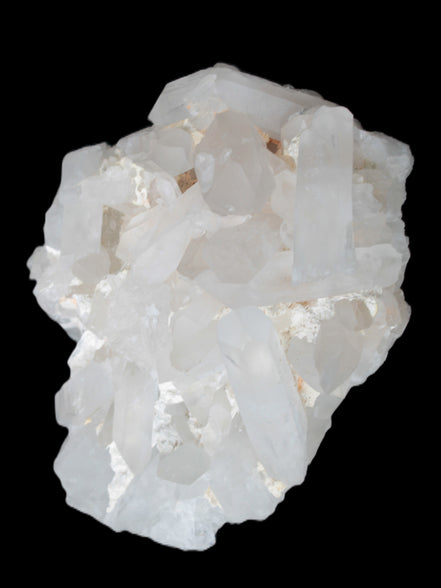 Clear Quartz cluster 100mm 242g in sunlight