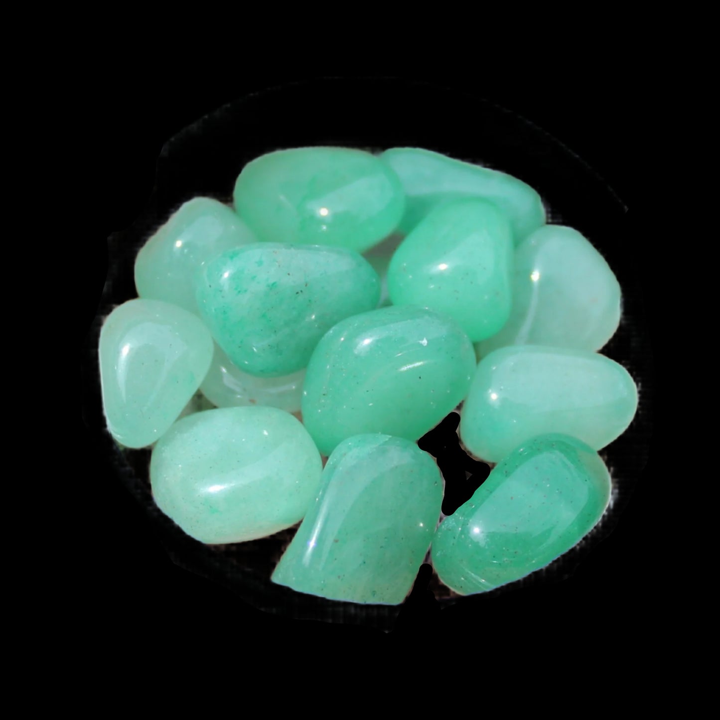 Aventurine polished gravel 9-11g - Rocks and Things Store