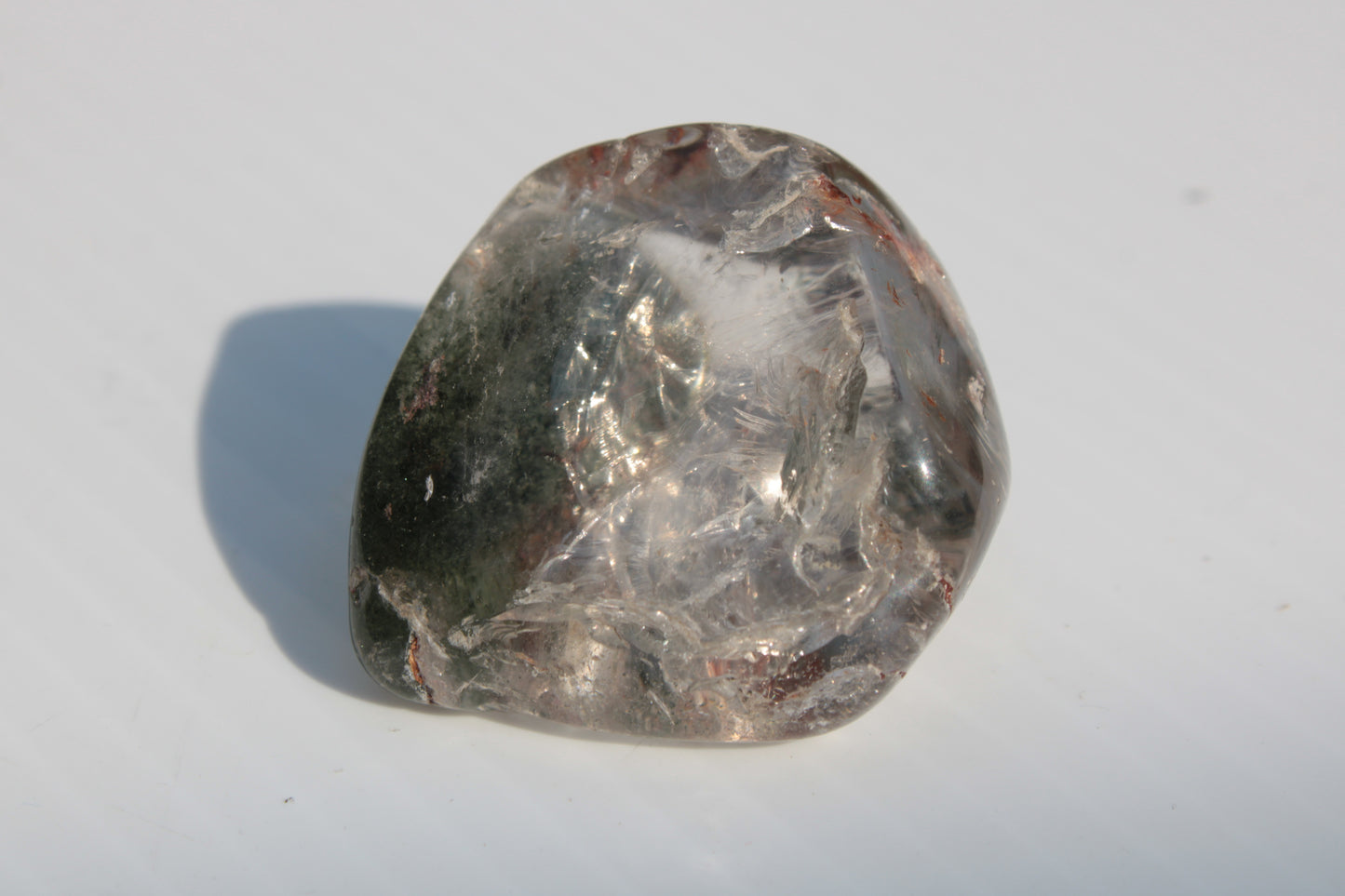 Green Ghost Quartz cluster 38g Rocks and Things
