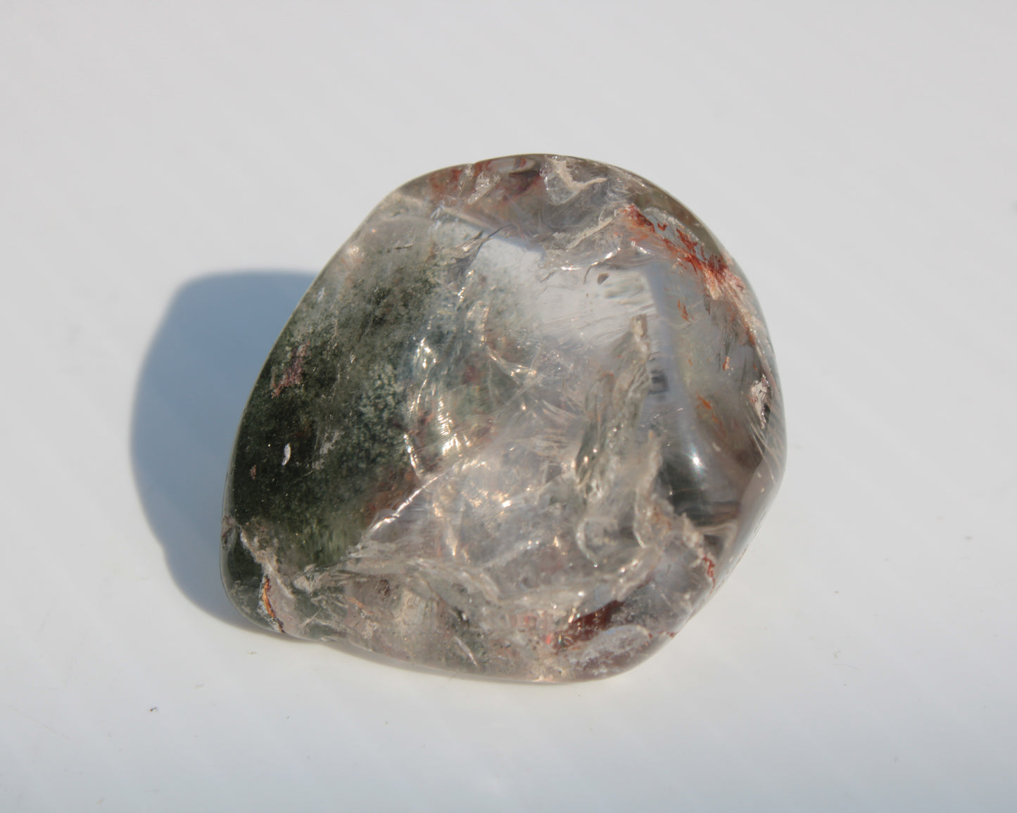 Green Ghost Quartz cluster 38g Rocks and Things