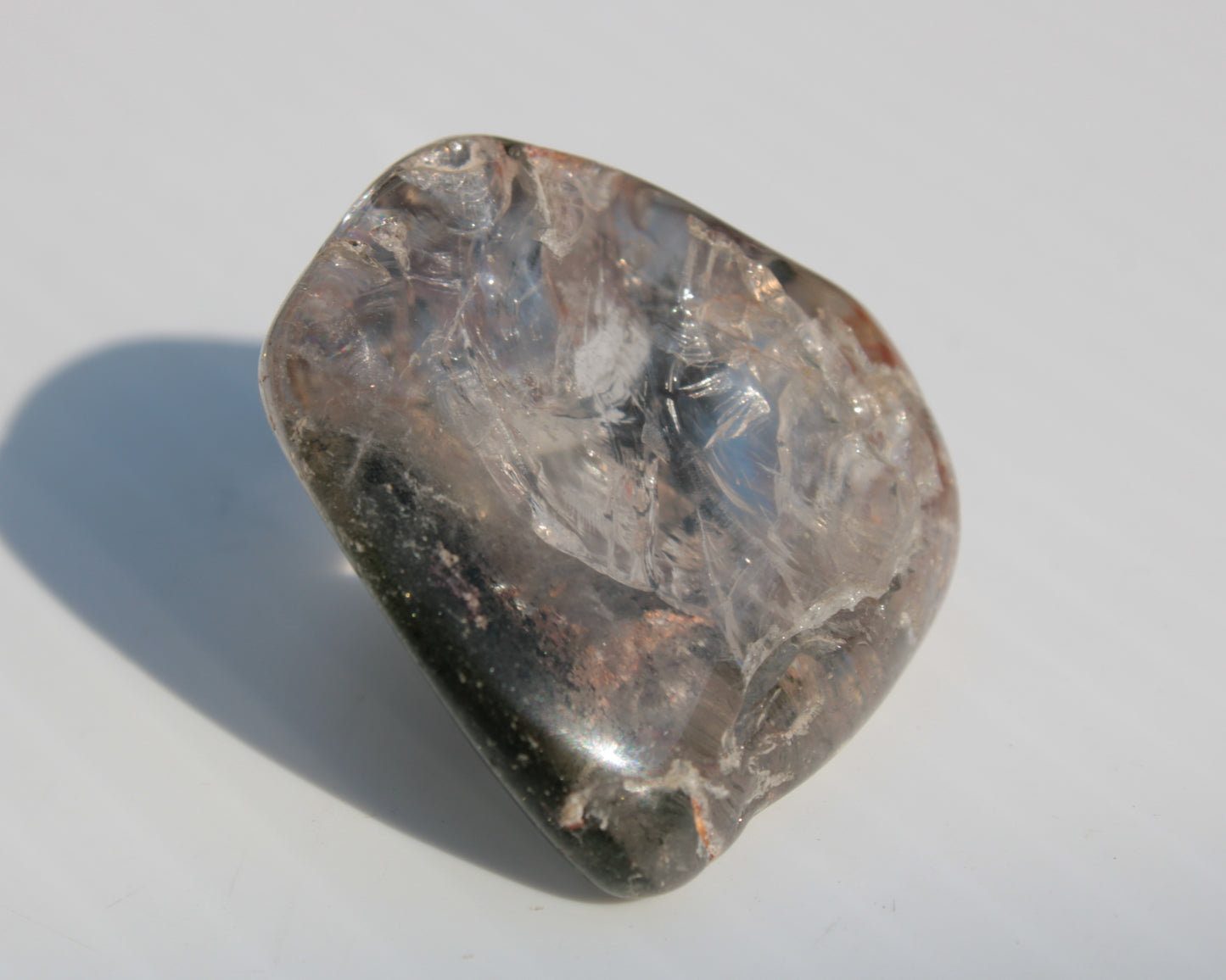 Green Ghost Quartz cluster 38g Rocks and Things