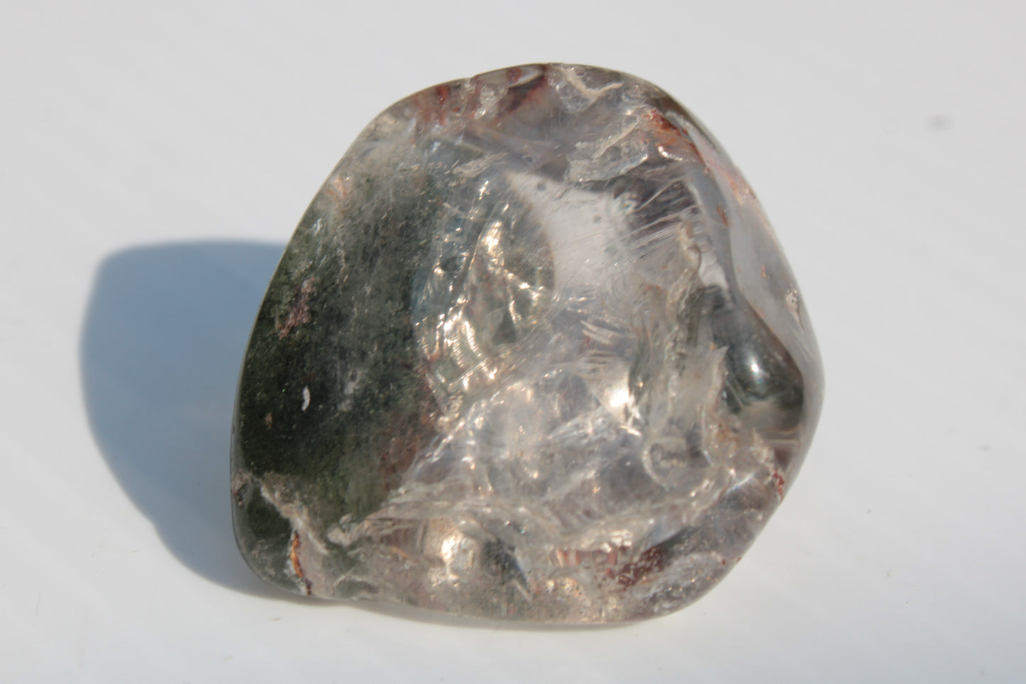 Green Ghost Quartz cluster 38g Rocks and Things