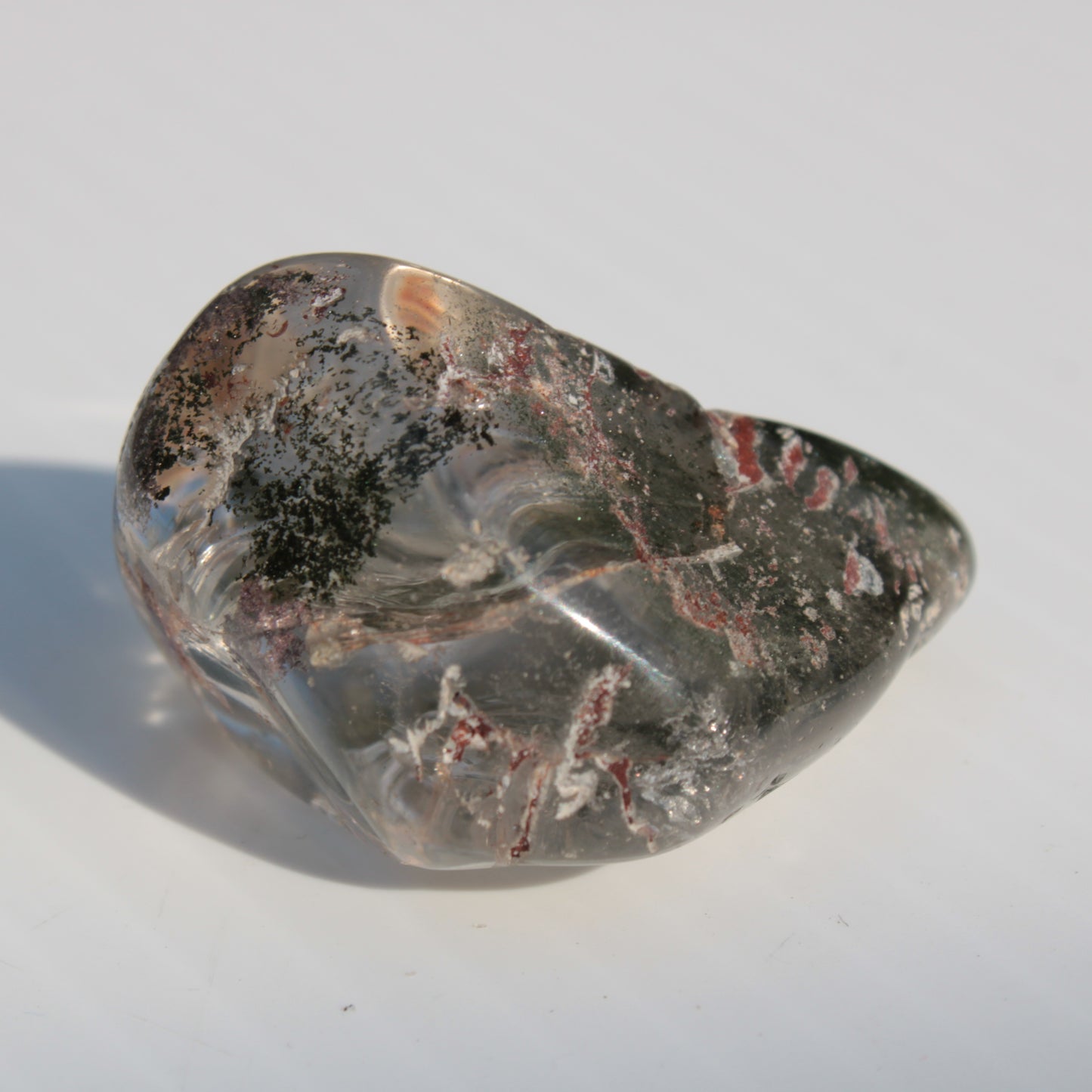 Green Ghost Quartz cluster 38g Rocks and Things