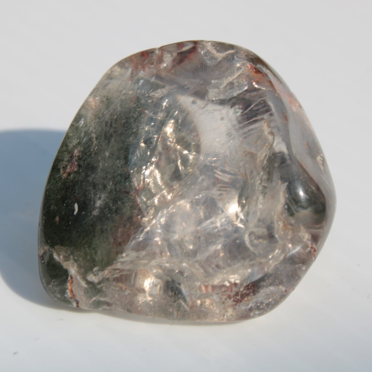 Green Ghost Quartz cluster 38g Rocks and Things