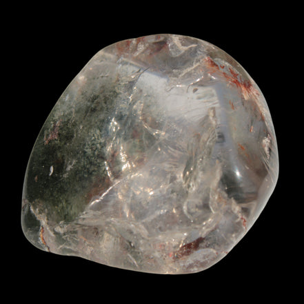 Green Ghost Quartz crystal 38g in sunlight - Rocks and Things Store