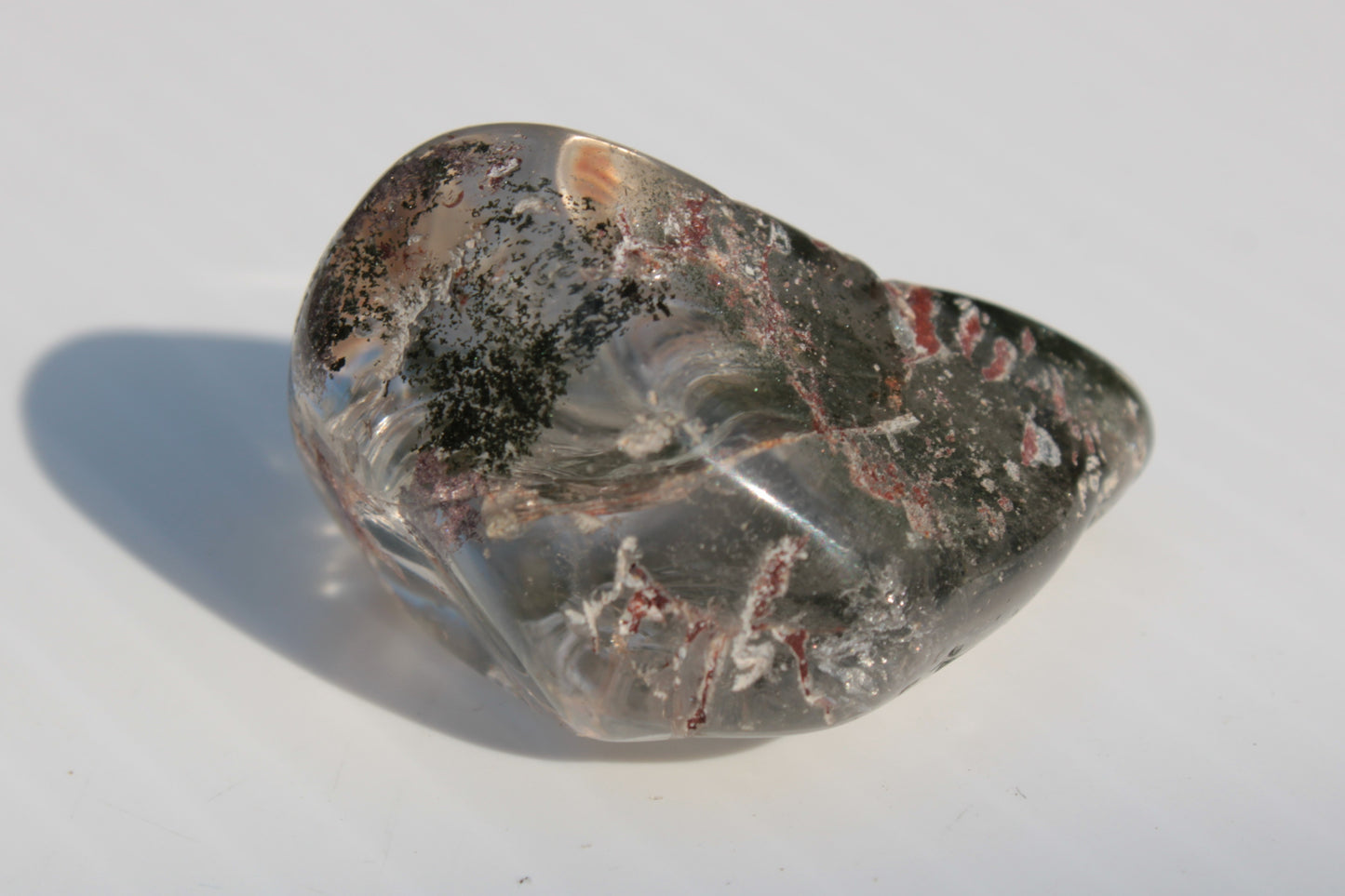 Green Ghost Quartz cluster 38g Rocks and Things