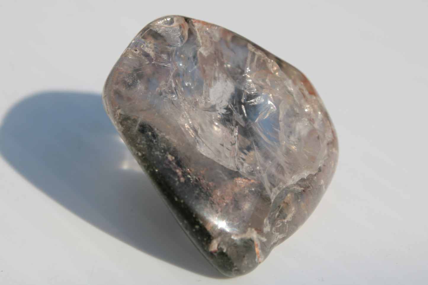 Green Ghost Quartz cluster 38g Rocks and Things