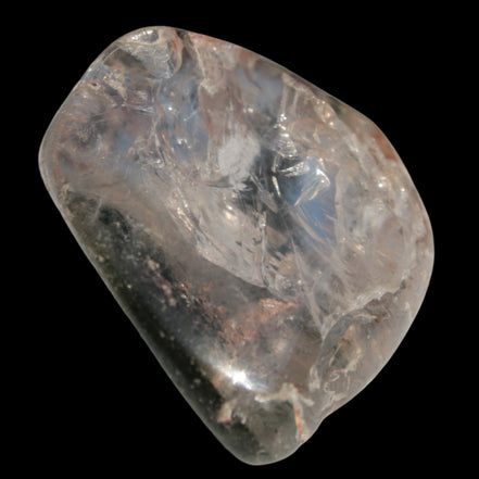 Green Ghost Quartz crystal 38g in sunlight - Rocks and Things Store