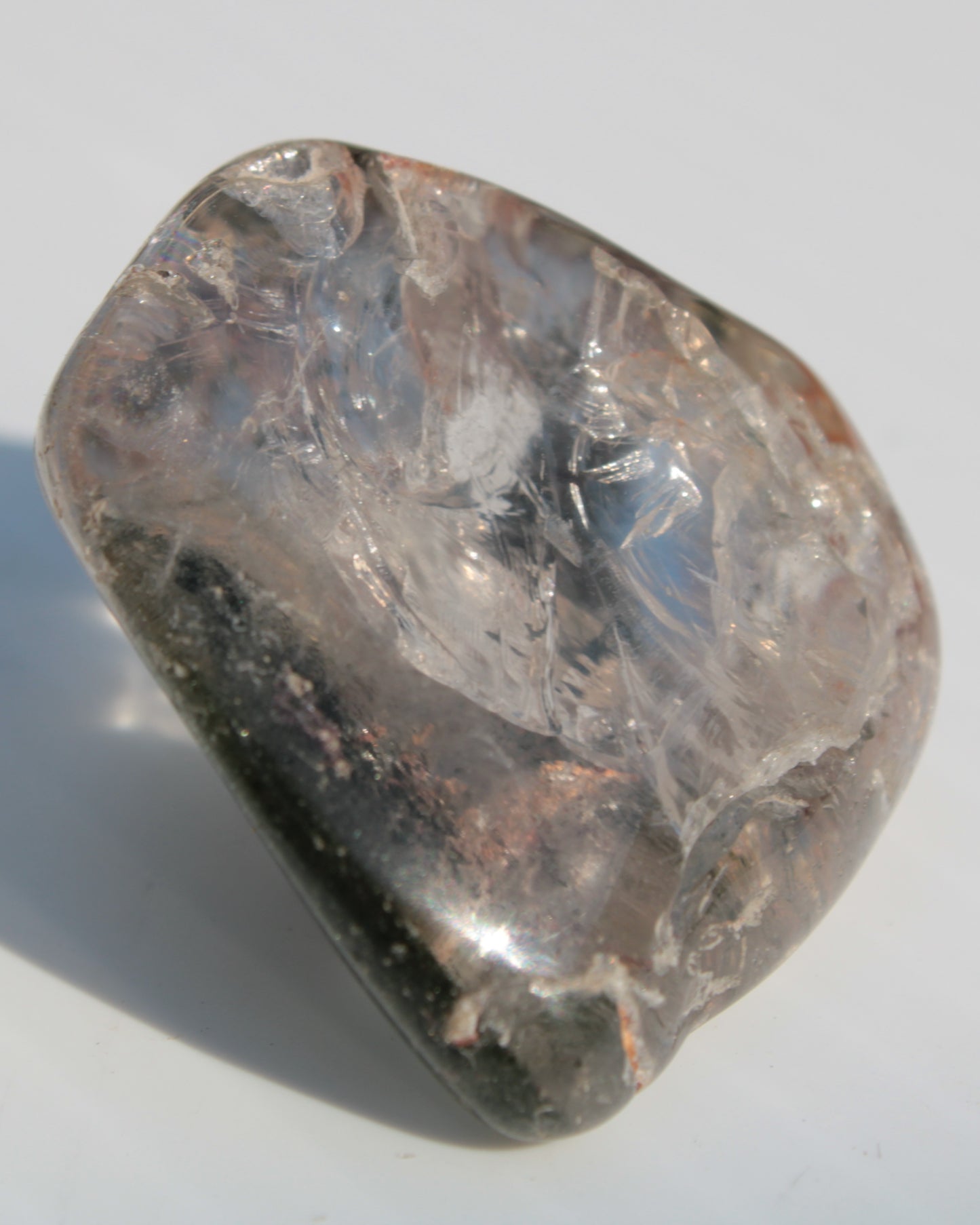 Green Ghost Quartz cluster 38g Rocks and Things