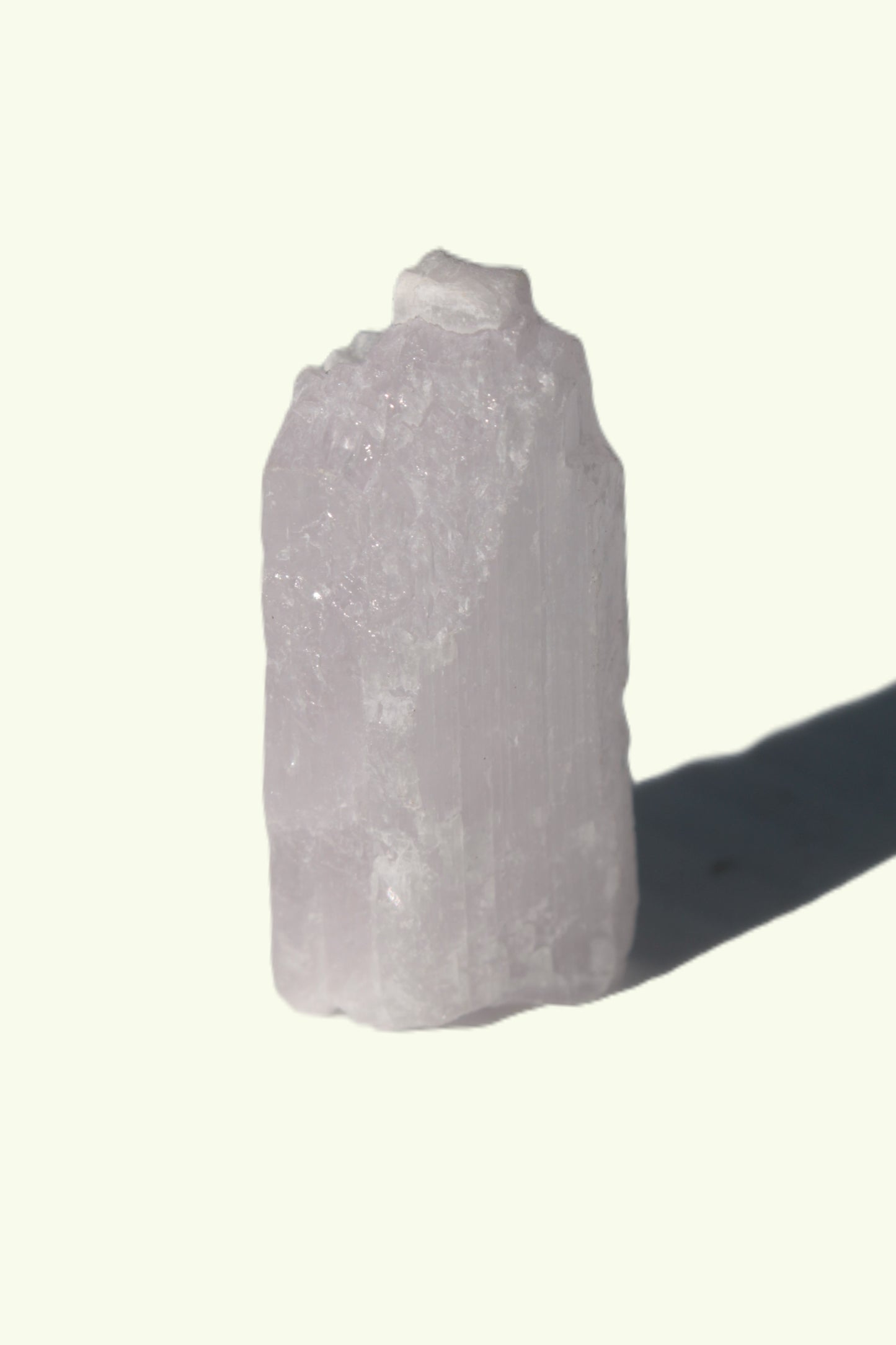 Soft-pink Kunzite crystal from Afghanistan 45.7 ct 9g Rocks and Things