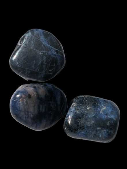 Sodalite 2/3 small polished stones 11-12g Rocks and Things