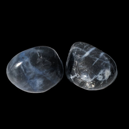 Sodalite 2/3 small polished stones 11-12g Rocks and Things