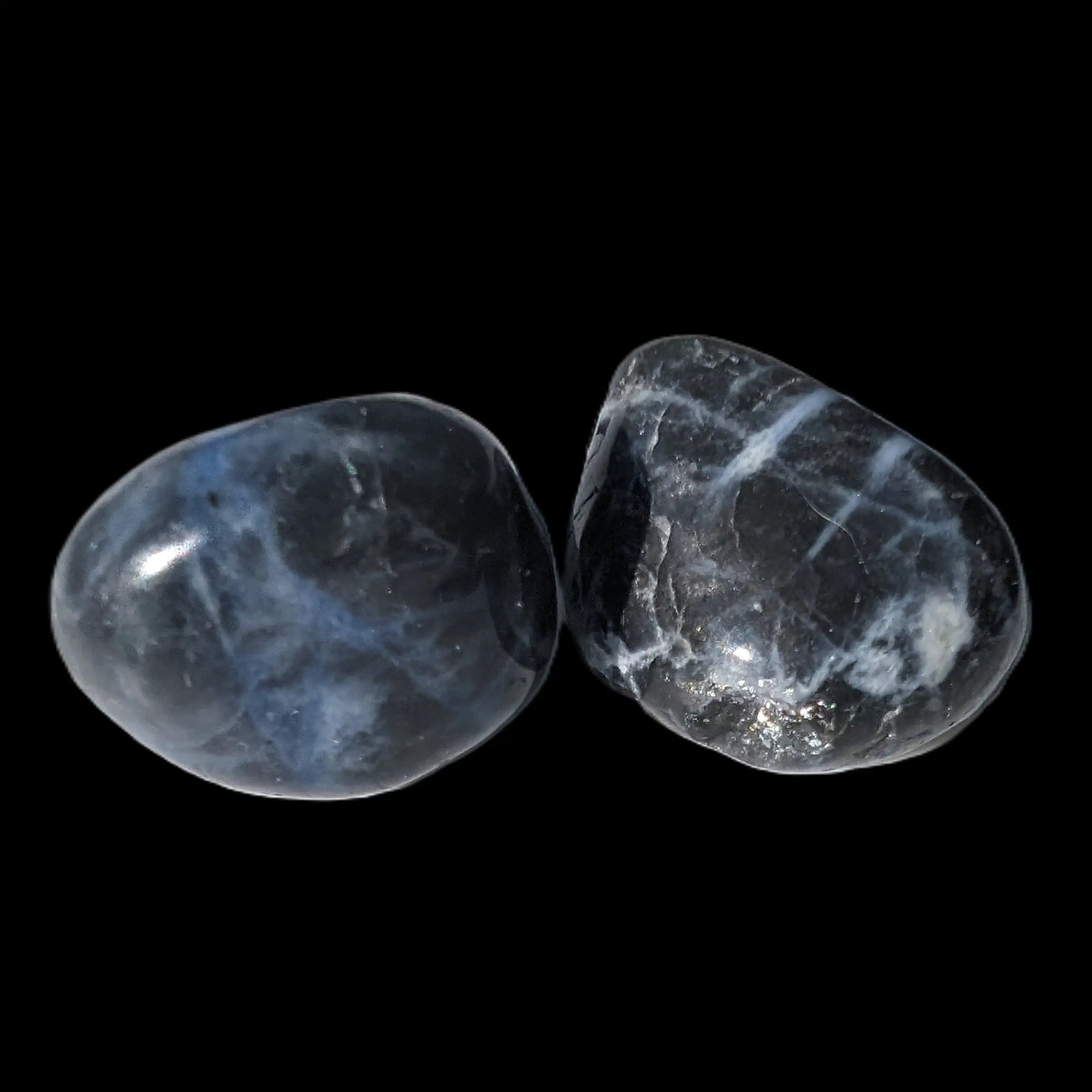 Sodalite 2/3 small polished stones 11-12g Rocks and Things