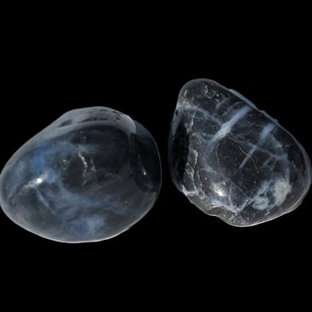 Sodalite 2/3 small polished stones 11-12g Rocks and Things
