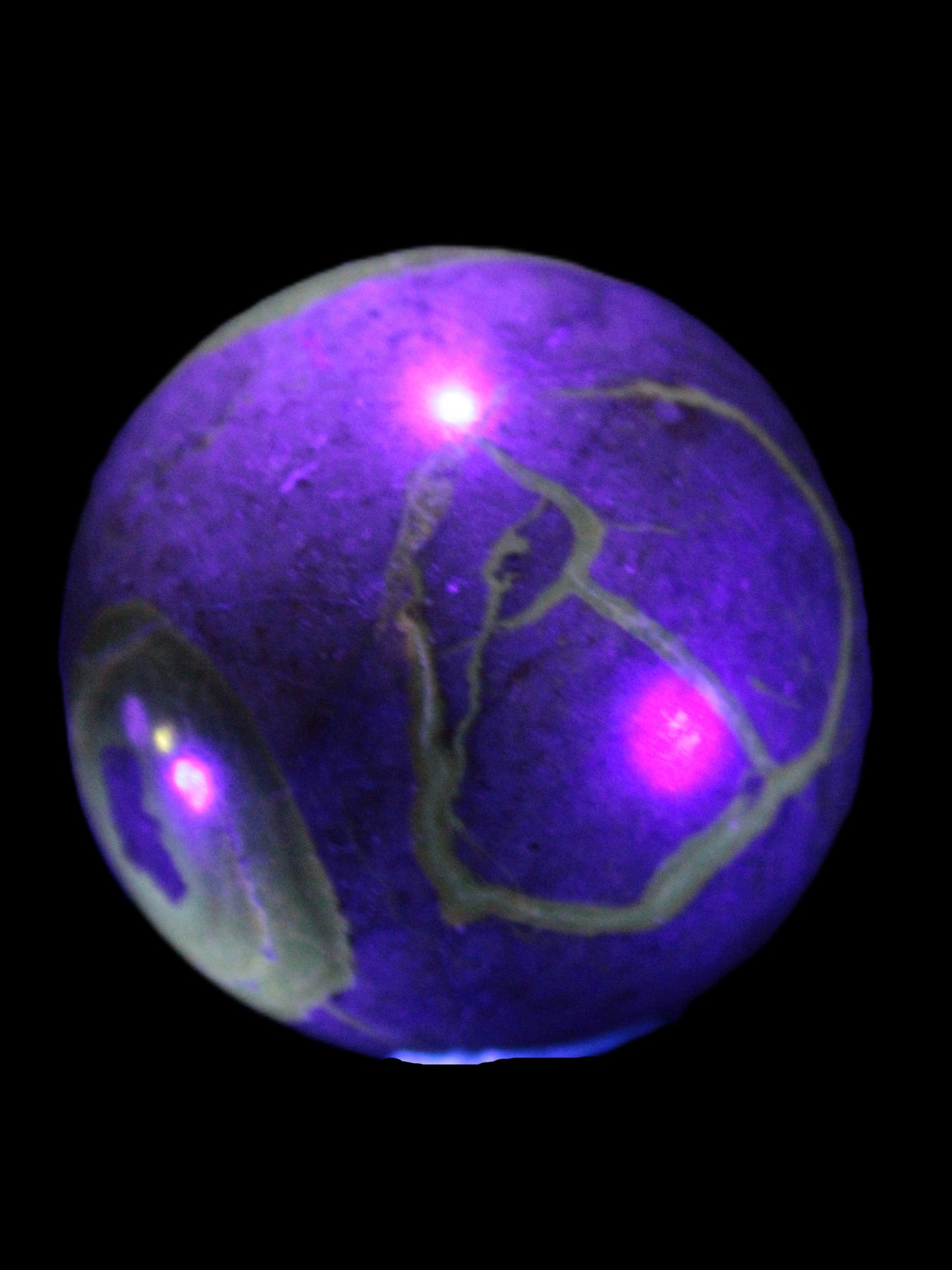 Septarian Dragon Stone sphere 57mm 248g Rocks and Things