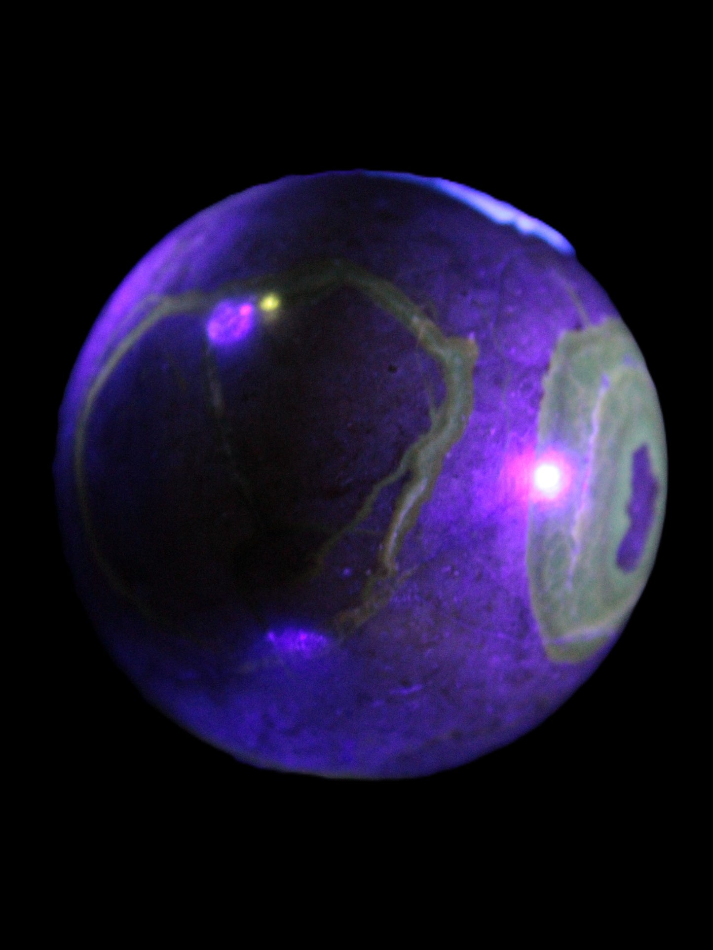 Septarian Dragon Stone sphere 57mm 248g Rocks and Things