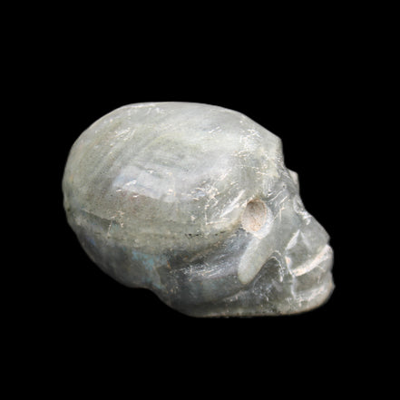 Labradorite skull 60g in sunlight - Rocks and Things Store