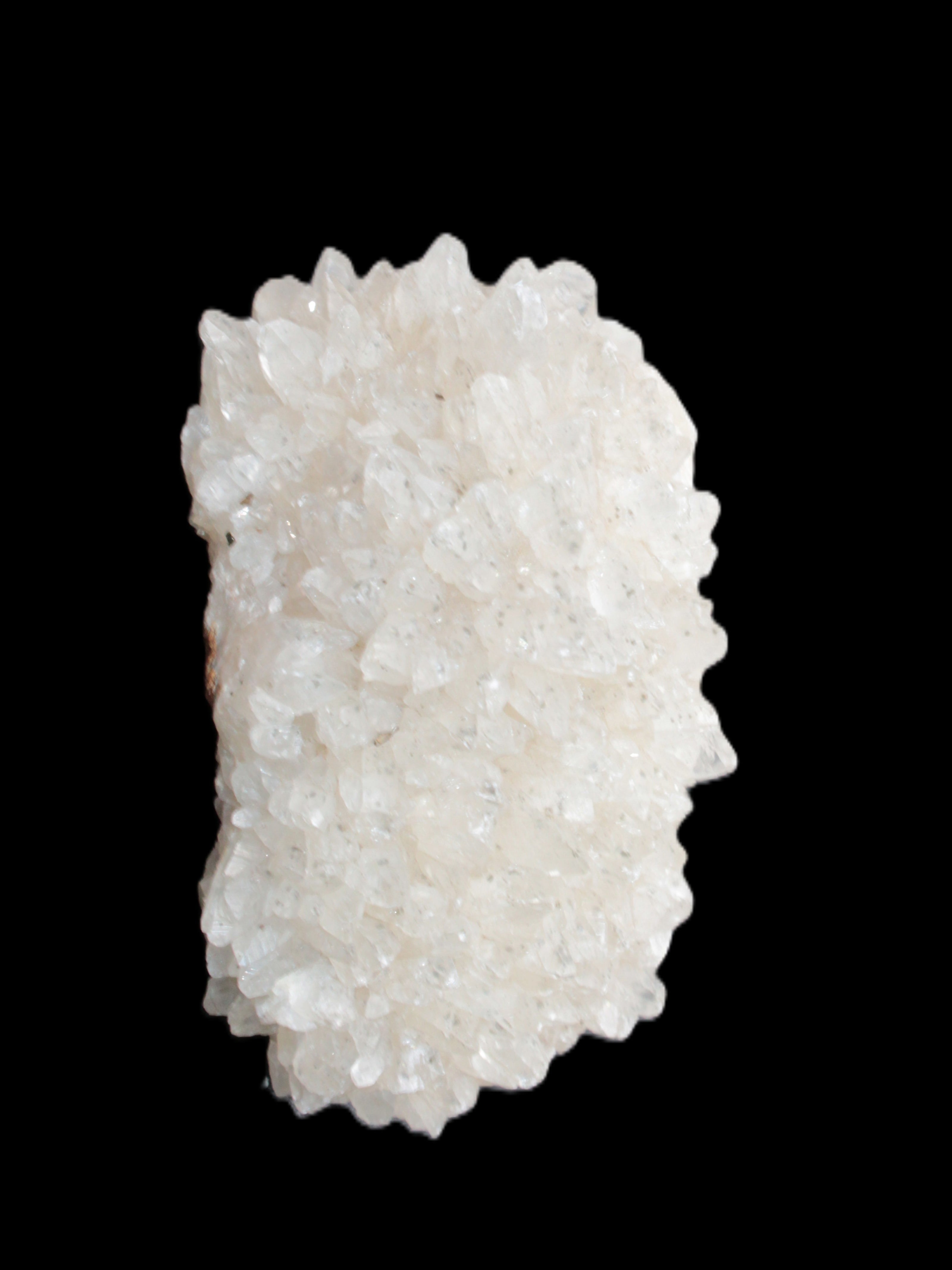 Clear Quartz cluster 75*60*42mm 218g in sunlight