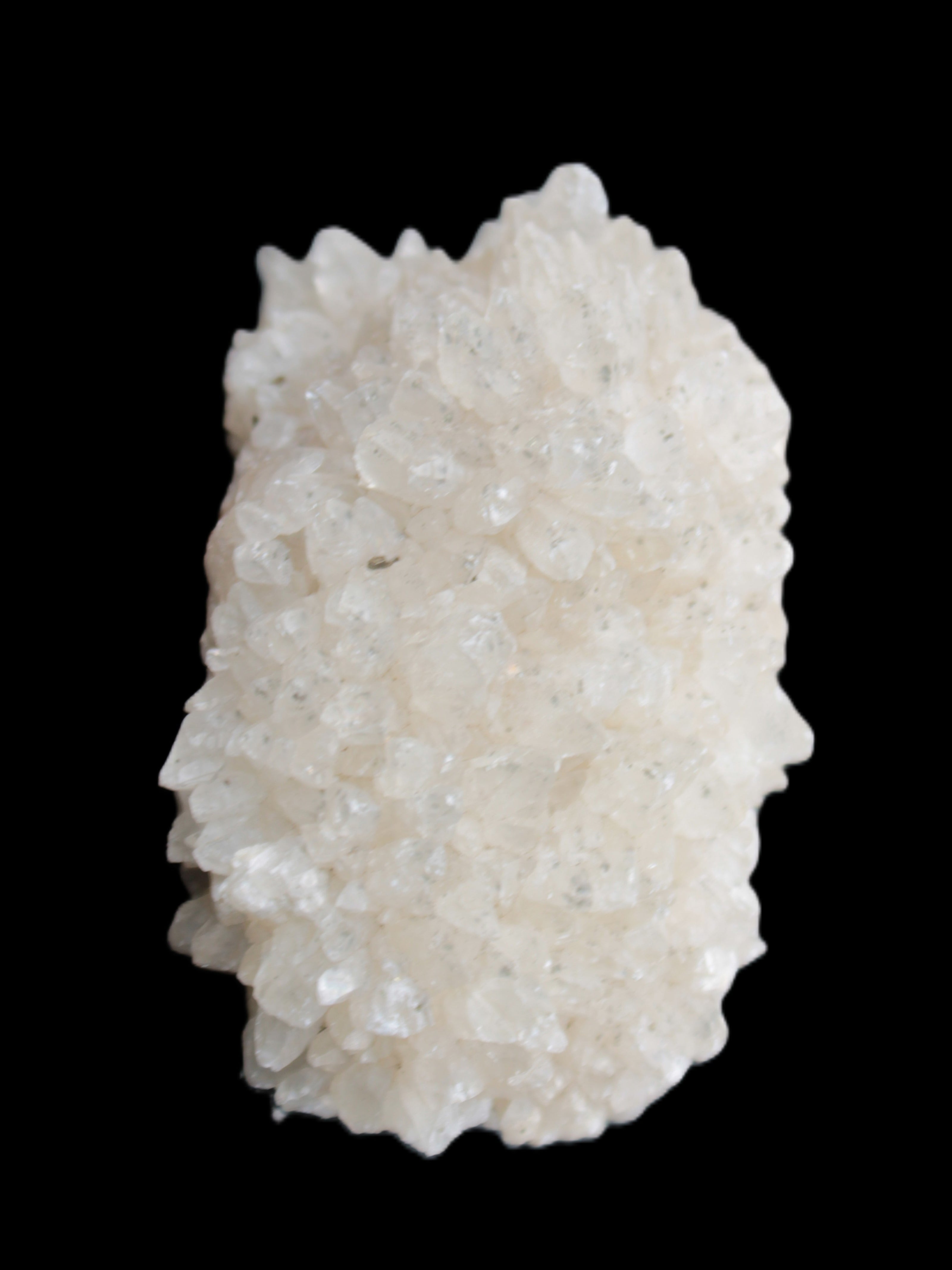 Clear Quartz cluster 75*60*42mm 218g in sunlight