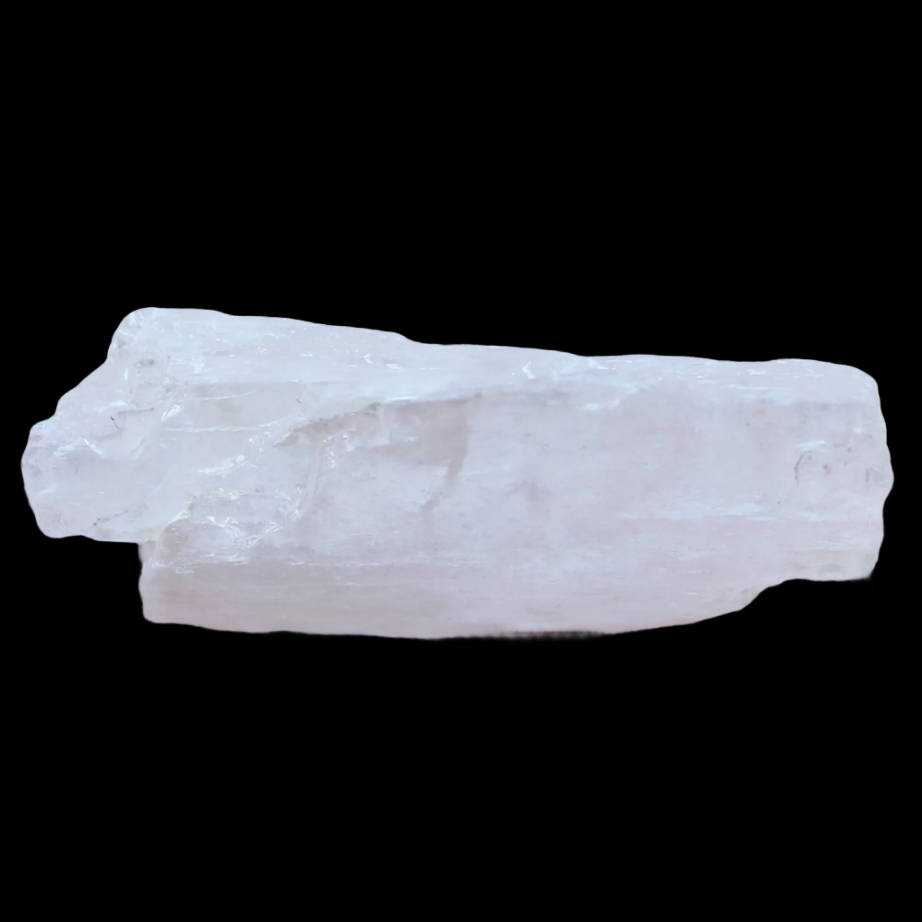 Kunzite crystal from Earth Mine, Pakistan 76.1ct 15g in sunlight - Rocks and Things Store