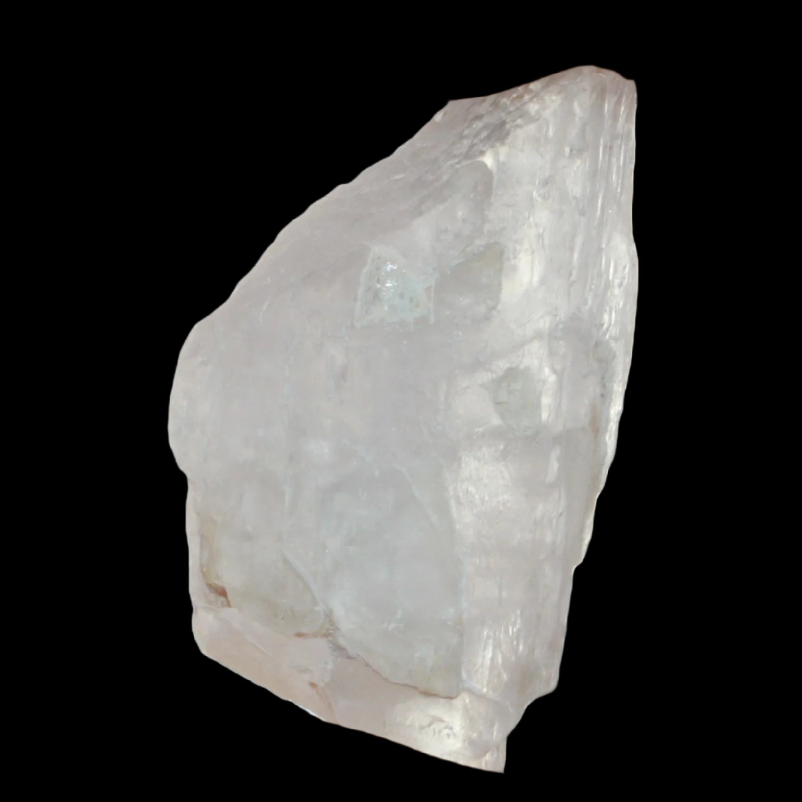 Kunzite crystal from Earth Mine, Pakistan 76.1ct 15g in sunlight - Rocks and Things Store