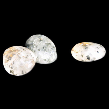 Biotite in Quartz 3 polished crystals 11-12g Rocks and Things