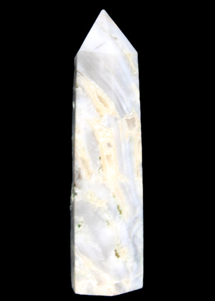 Claybank Agate Marquise wand 74g in sunlight - Rocks and Things Store