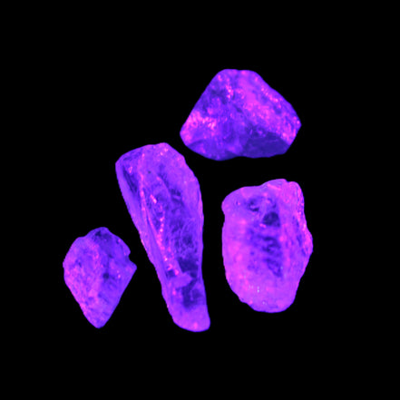 Aquamarine natural 4 crystals 5-8g Rocks and Things Store