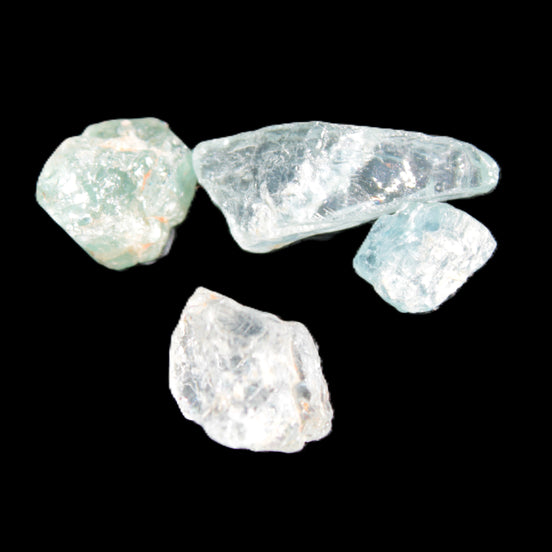 Aquamarine natural 4 crystals 5-8g Rocks and Things