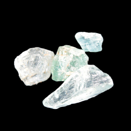 Aquamarine natural 4 crystals 5-8g Rocks and Things