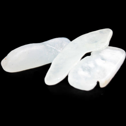 Aquamarine 3/4 polished crystals 8g Rocks and Things