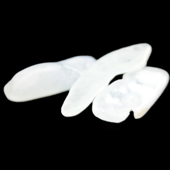 Aquamarine 3/4 polished crystals 8g Rocks and Things