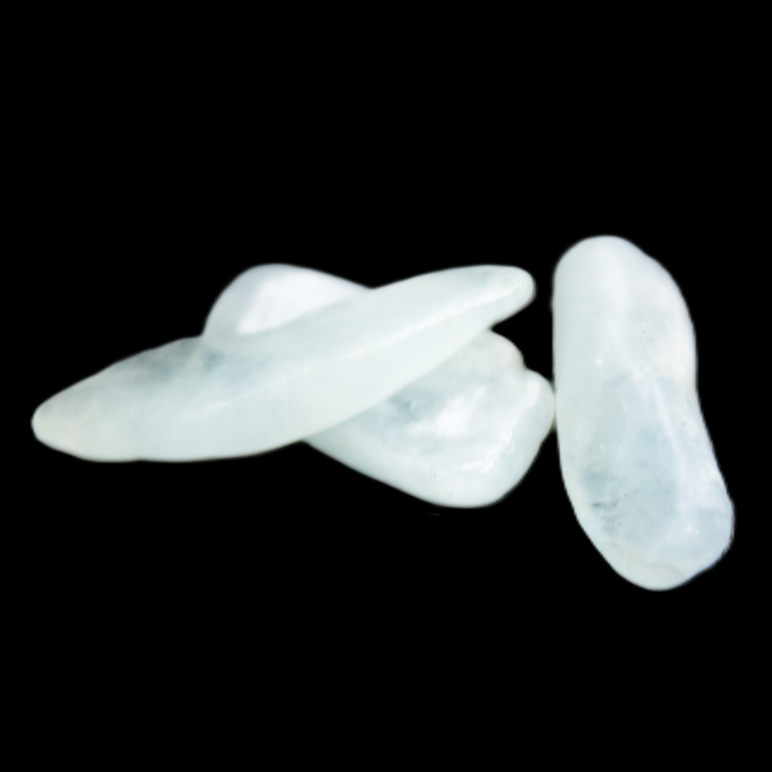 Aquamarine 3/4 polished crystals 8g Rocks and Things