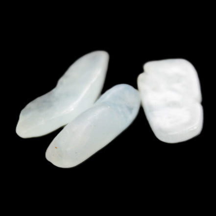 Aquamarine 3/4 polished crystals 8g Rocks and Things