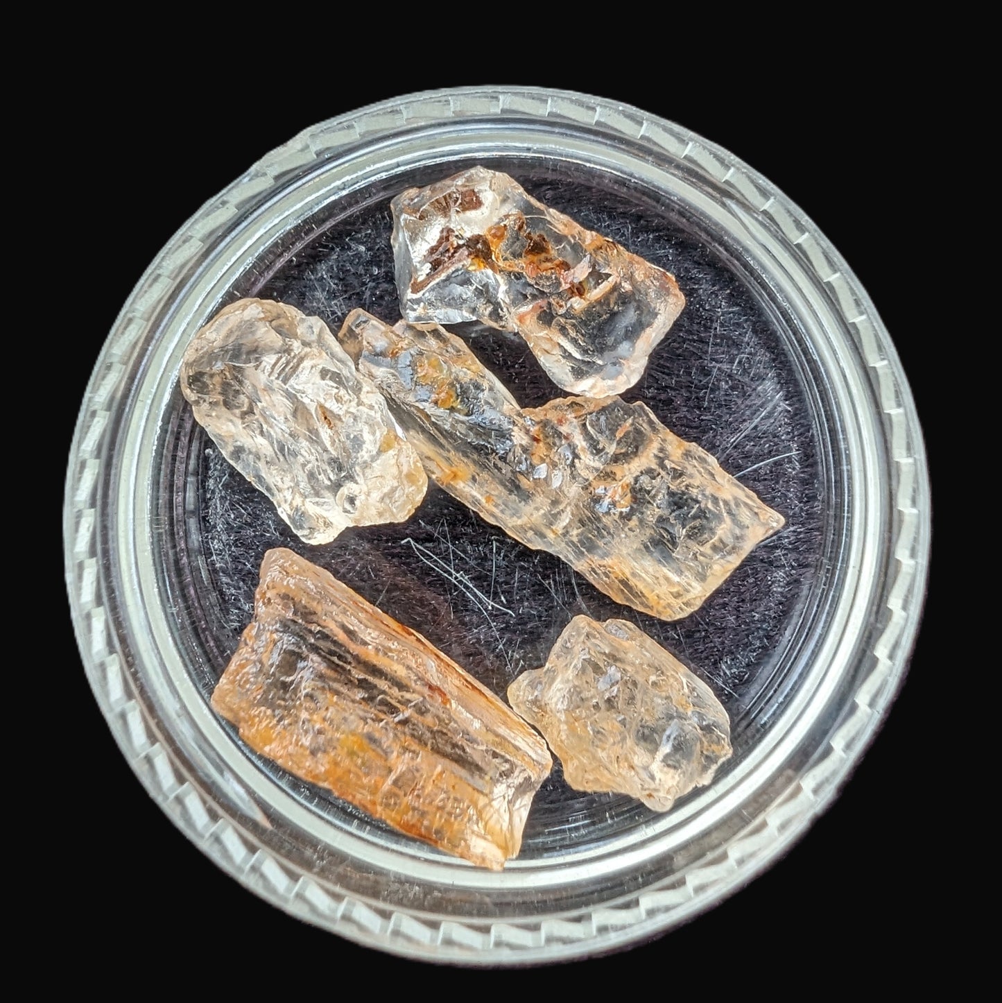 Golden Scapolite from Tanzania 6-9 crystals 5-7g Rocks and Things