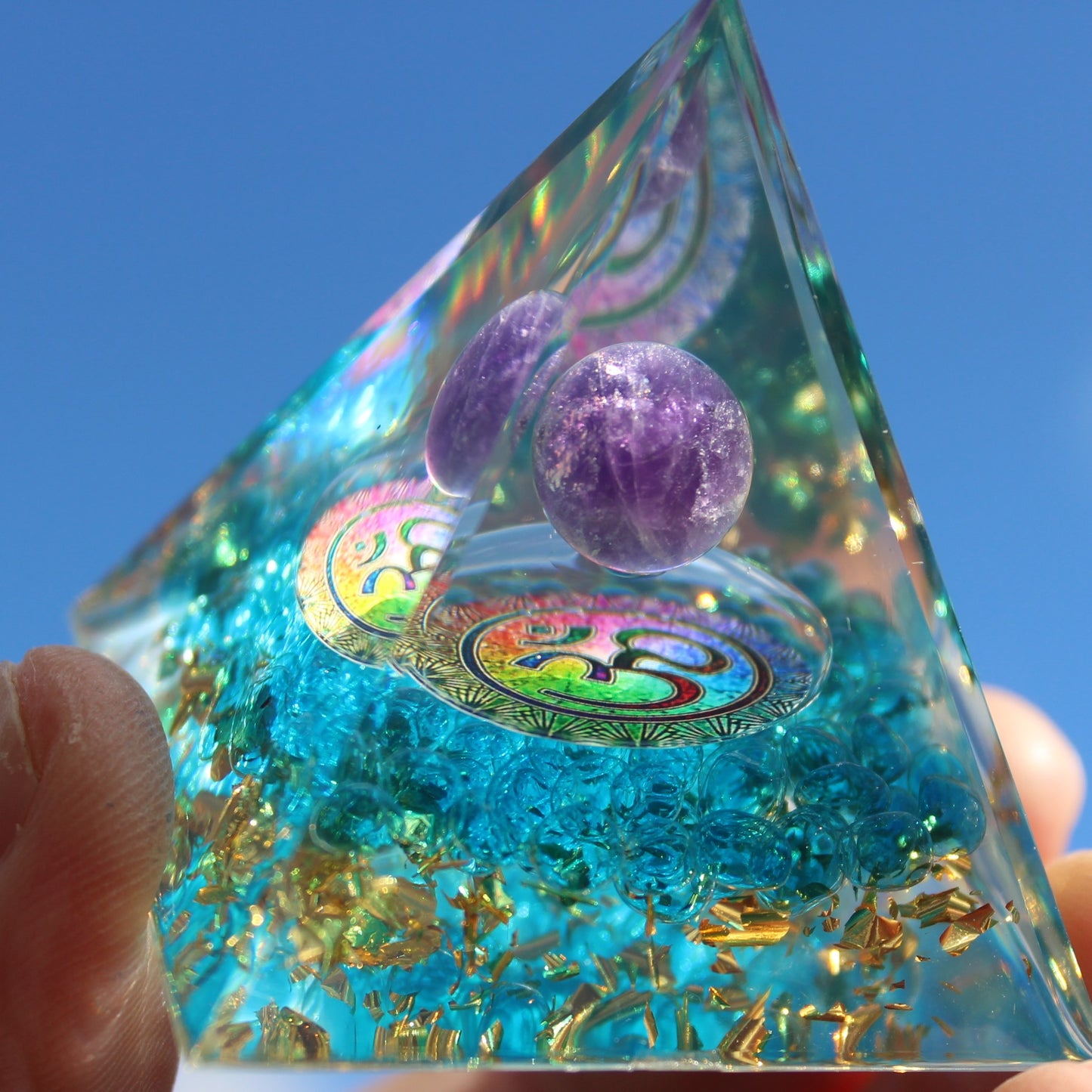 Orgone pyramid 62g Rocks and Things