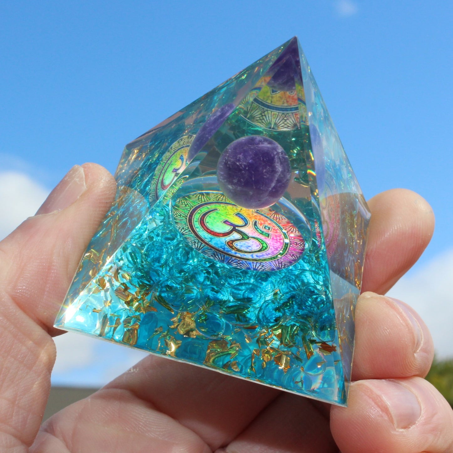 Orgone pyramid 62g Rocks and Things