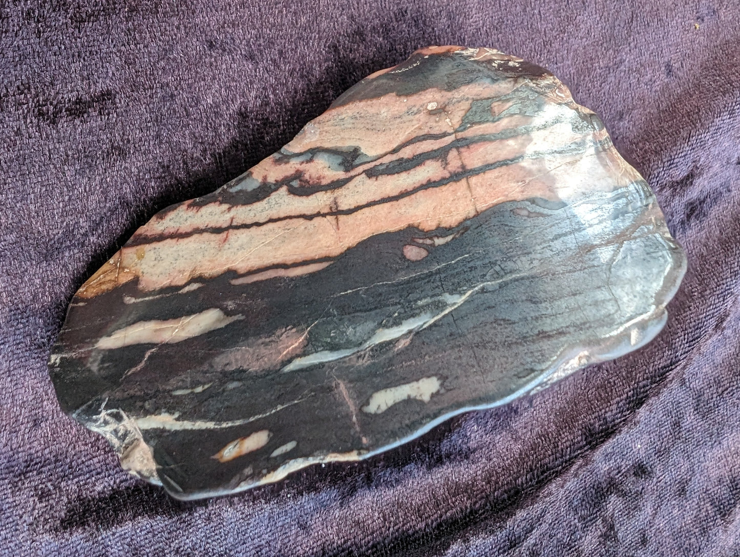 Red Tigers Eye from Madagascar 352g Rocks and Things