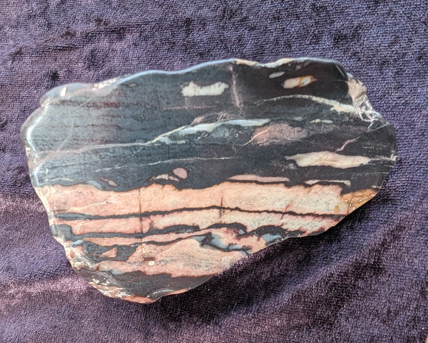 Red Tigers Eye from Madagascar 352g Rocks and Things