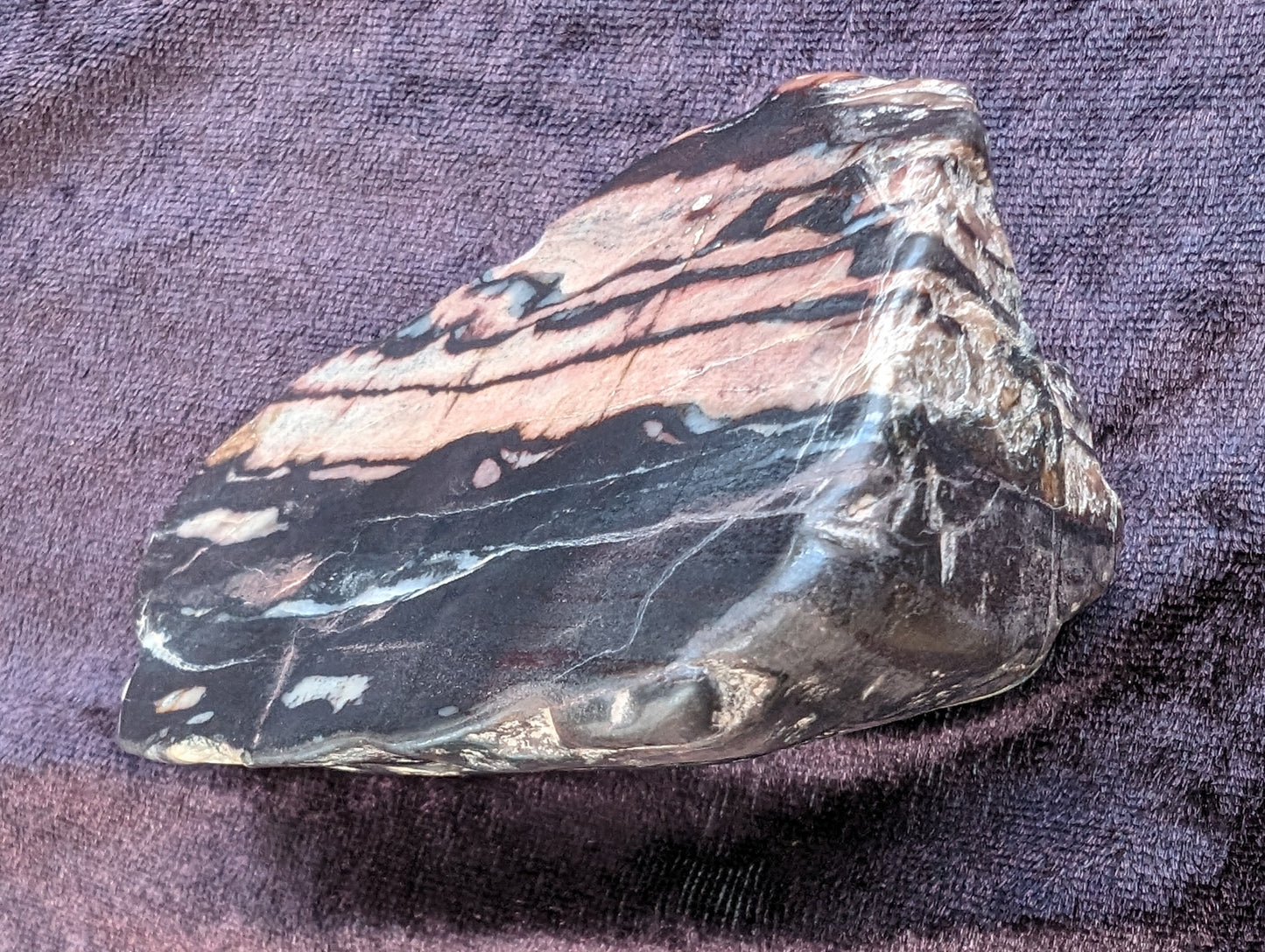 Red Tigers Eye from Madagascar 352g Rocks and Things