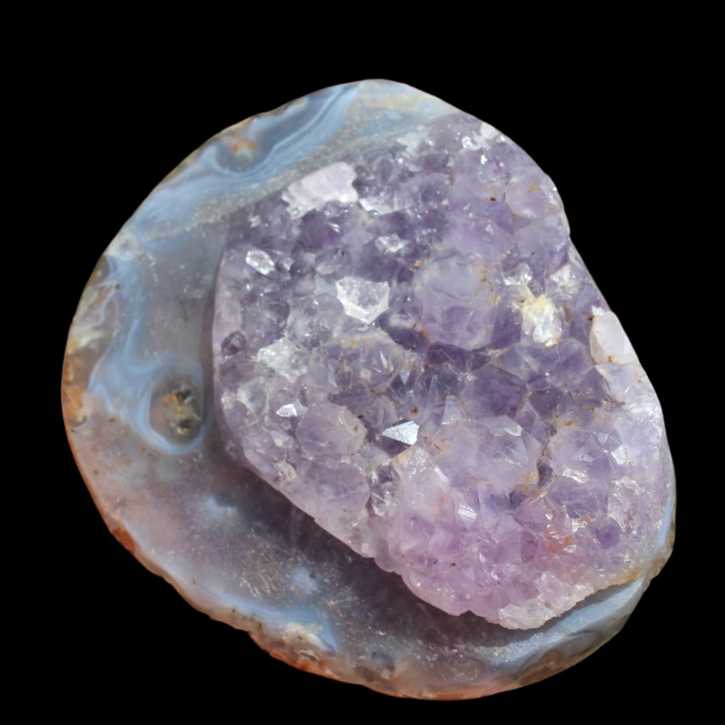 Amethyst geode cluster 400g - Rocks and Things Store