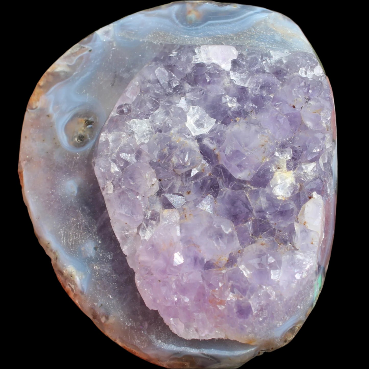 Amethyst geode cluster 400g - Rocks and Things Store
